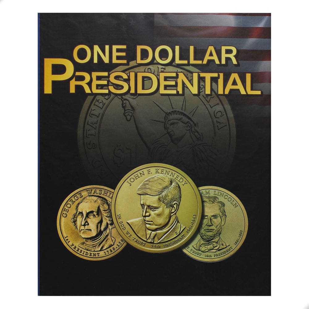 Álbum para Moedas One Dollar Presidential