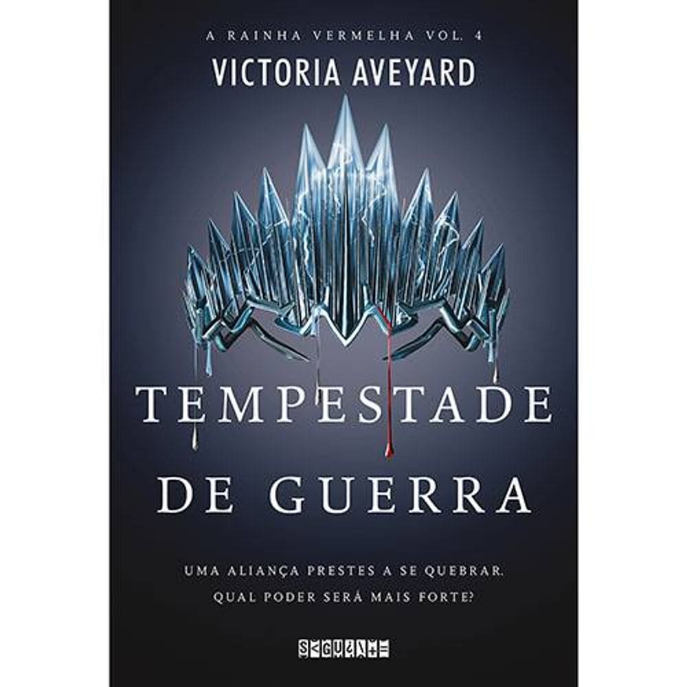 Livro Tempestade Guerra Rainha Vermelha