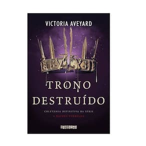 Livro Trono Destruído Coleção A Rainha Vermelha Volume 5