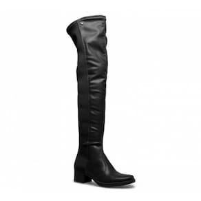 Bota Mississipi Cano Longo Over The Knee Preta