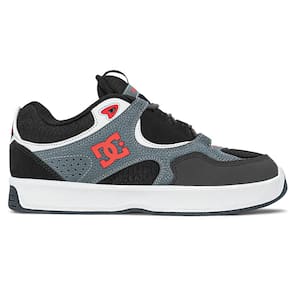 Tênis DC Unissex Couro Kalynx Zero IMP | Black Grey Red