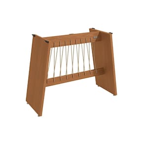 Base Damiana para Mesa de Jantar de Madeira Canela