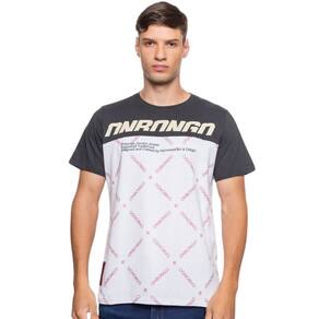 Camiseta Masculina Onbongo Reco Scotlan Cinza ON256
