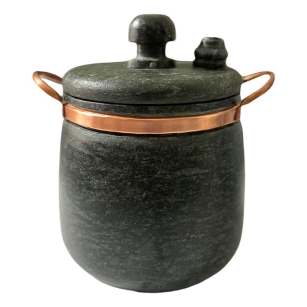 Panela de Pressão Pedra Sabão 5,5 Litros