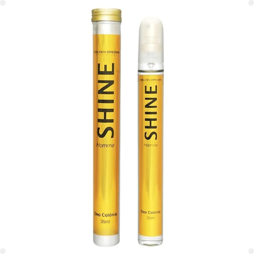 Deo Colônia Golden Dreams Homme Shine 35ml