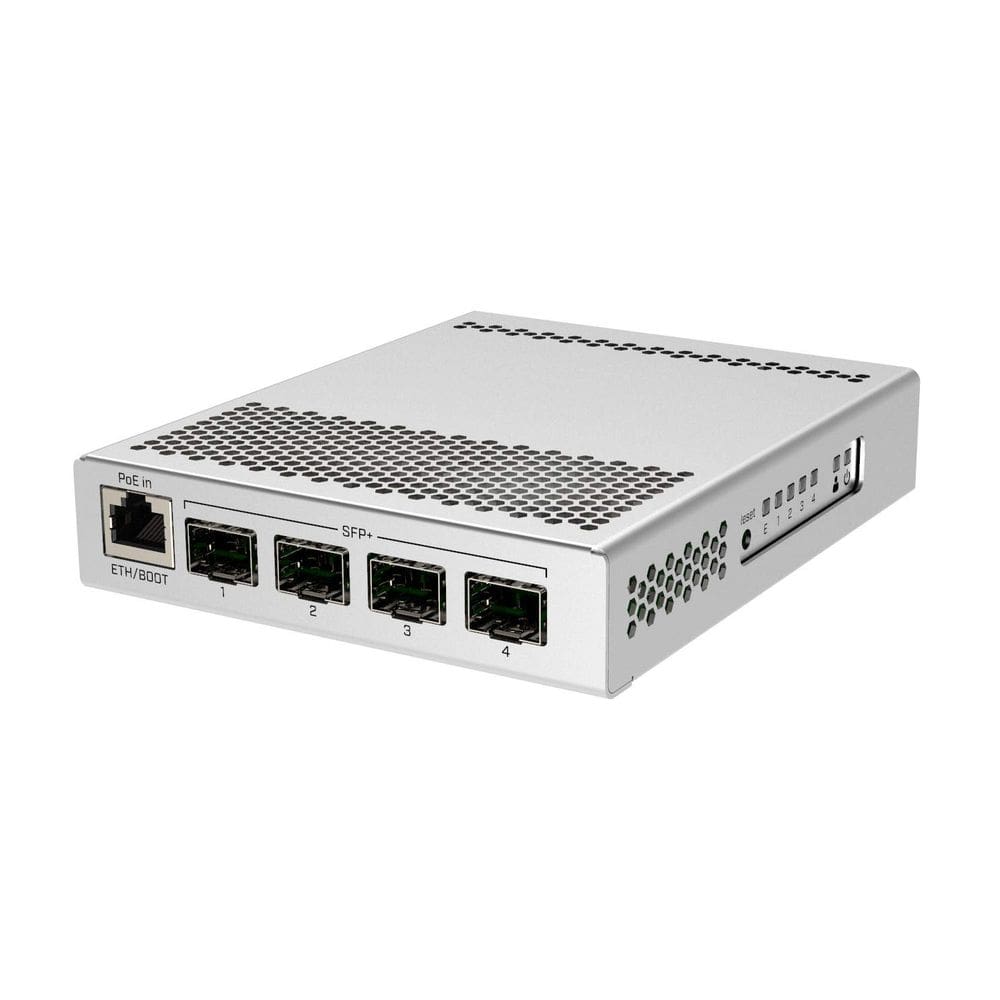 Switch de rede MikroTik CRS305-1G-4S+em Gigabit Ethe gerenciado
