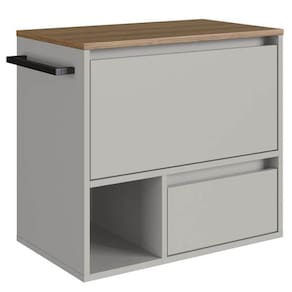 Gabinete Para Banheiro 01 Porta 01 Gaveta 60cm Mell Arenas PRODDY