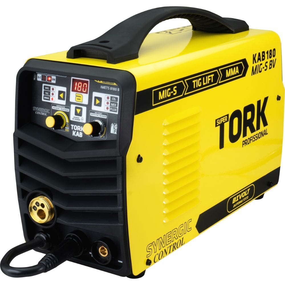 Inversor De SoldA Super Tork + 2 Esquadro 12kg+ Arame Tork