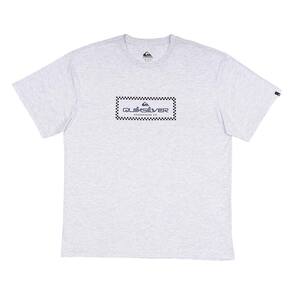 Camiseta Quiksilver Rain Check Plus Size SM25 Cinza Claro