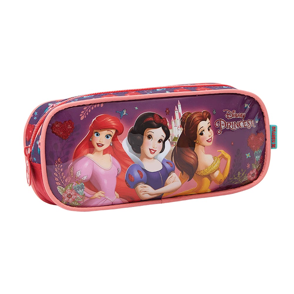Estojo Simples Escolar Princesa Disney Castelo Xeryus 13145