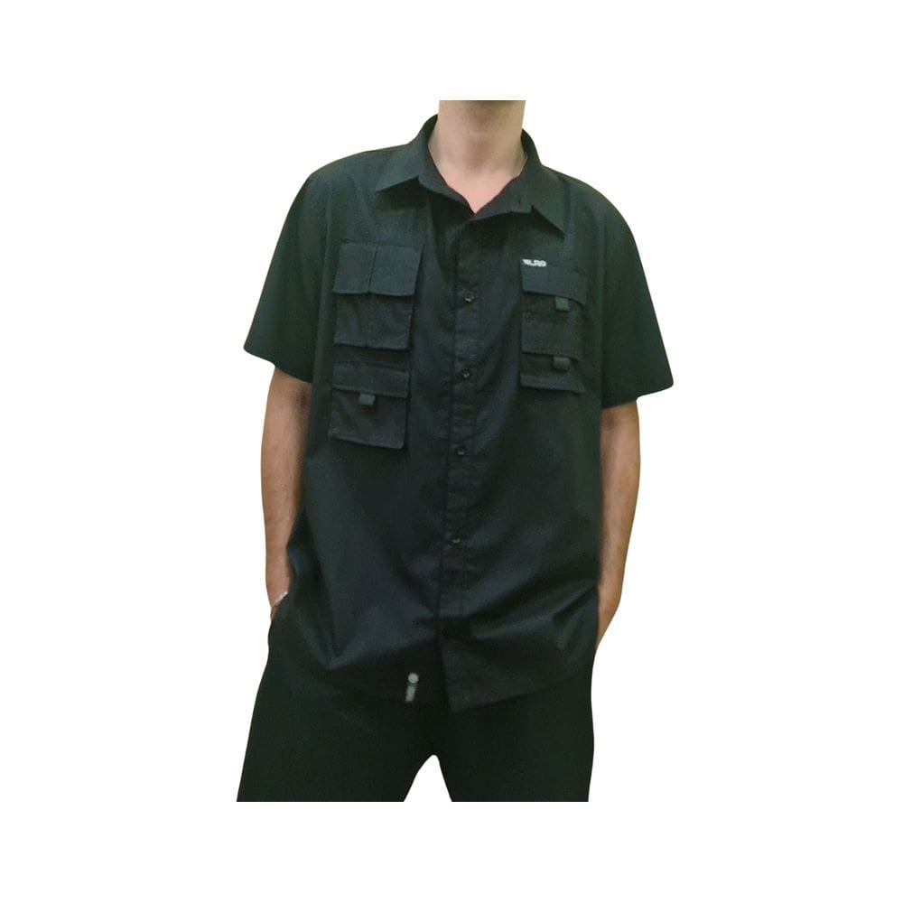 Camisa LRG Basecamp Utility Button Down Preto