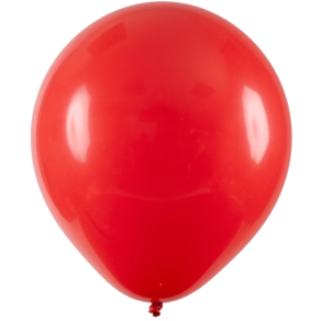 BALÃO LISO - ART-LATEX Nº 16 - VERMELHO - Pacote com 12 unidades