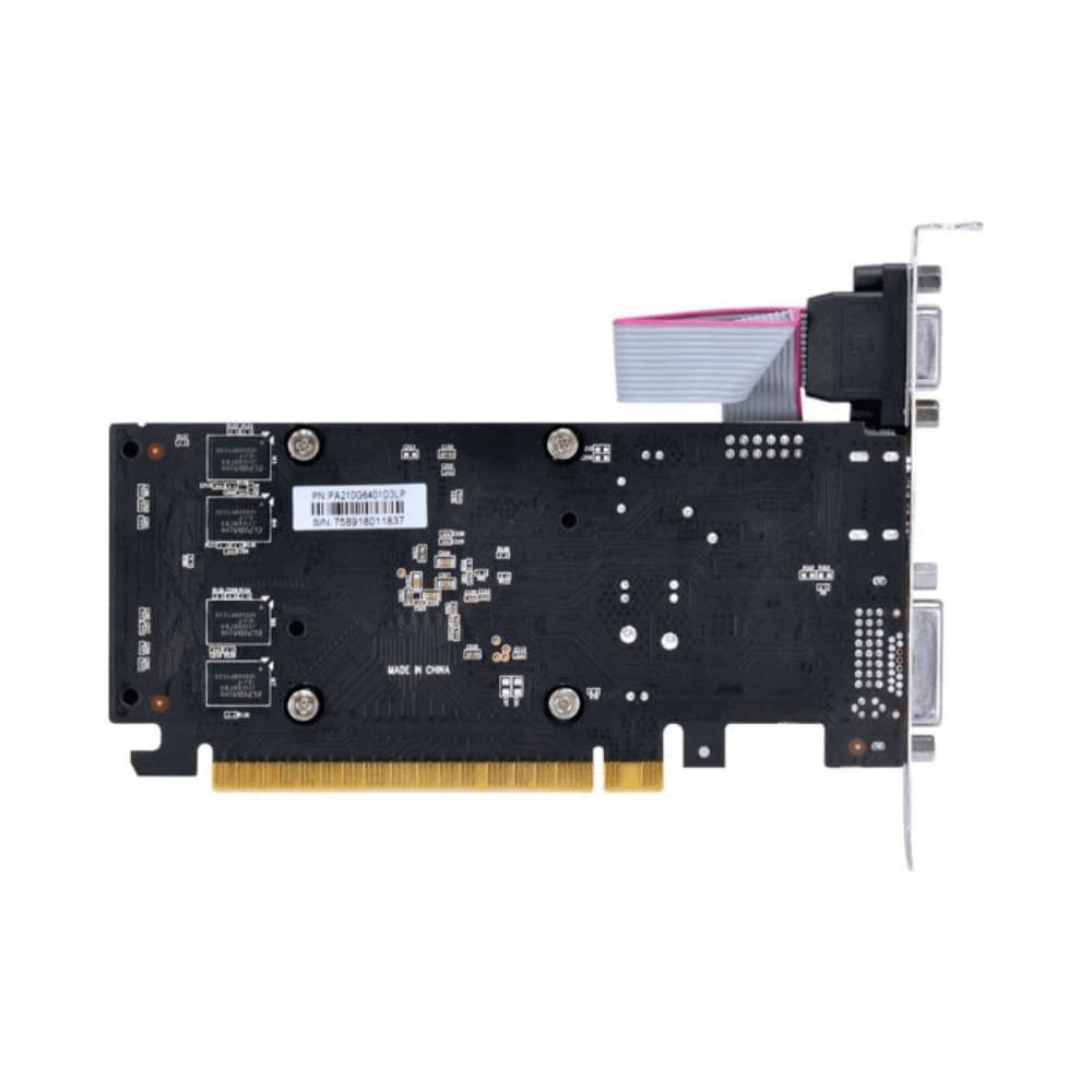 Placa De Video Nvidia Geforce G210 1gb Ddr3 64 Bits Pcyes Com Kit Low Profile