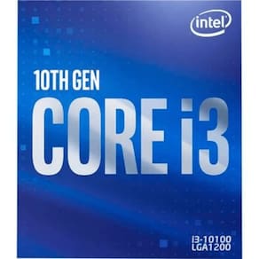Processador Intel Core I3-10100, Cache 6mb, 4.30 Ghz, Lga 1200 - Box