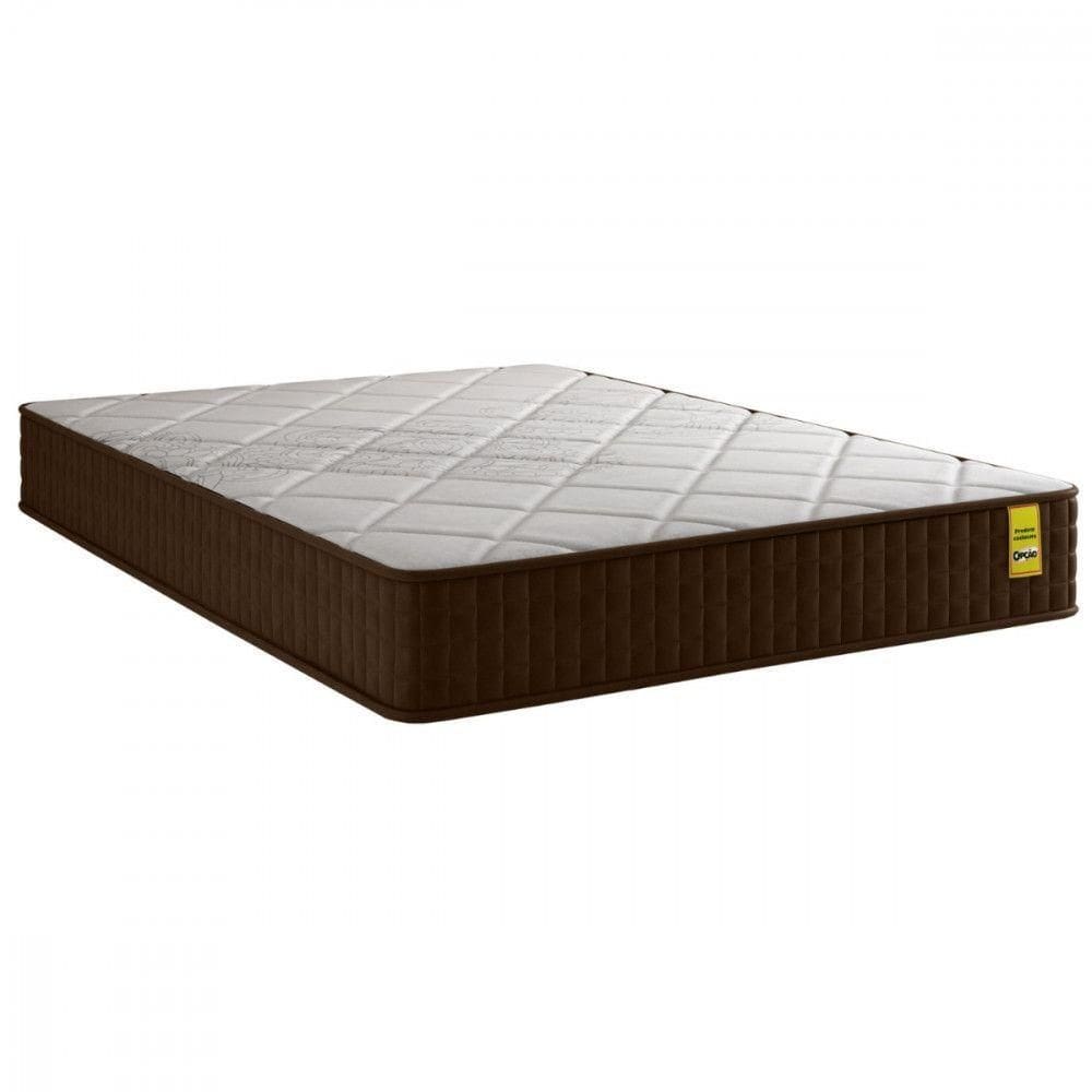 Colchão Queen 158x198x25 Comfort Plus Superlastic Apolospuma Marrom