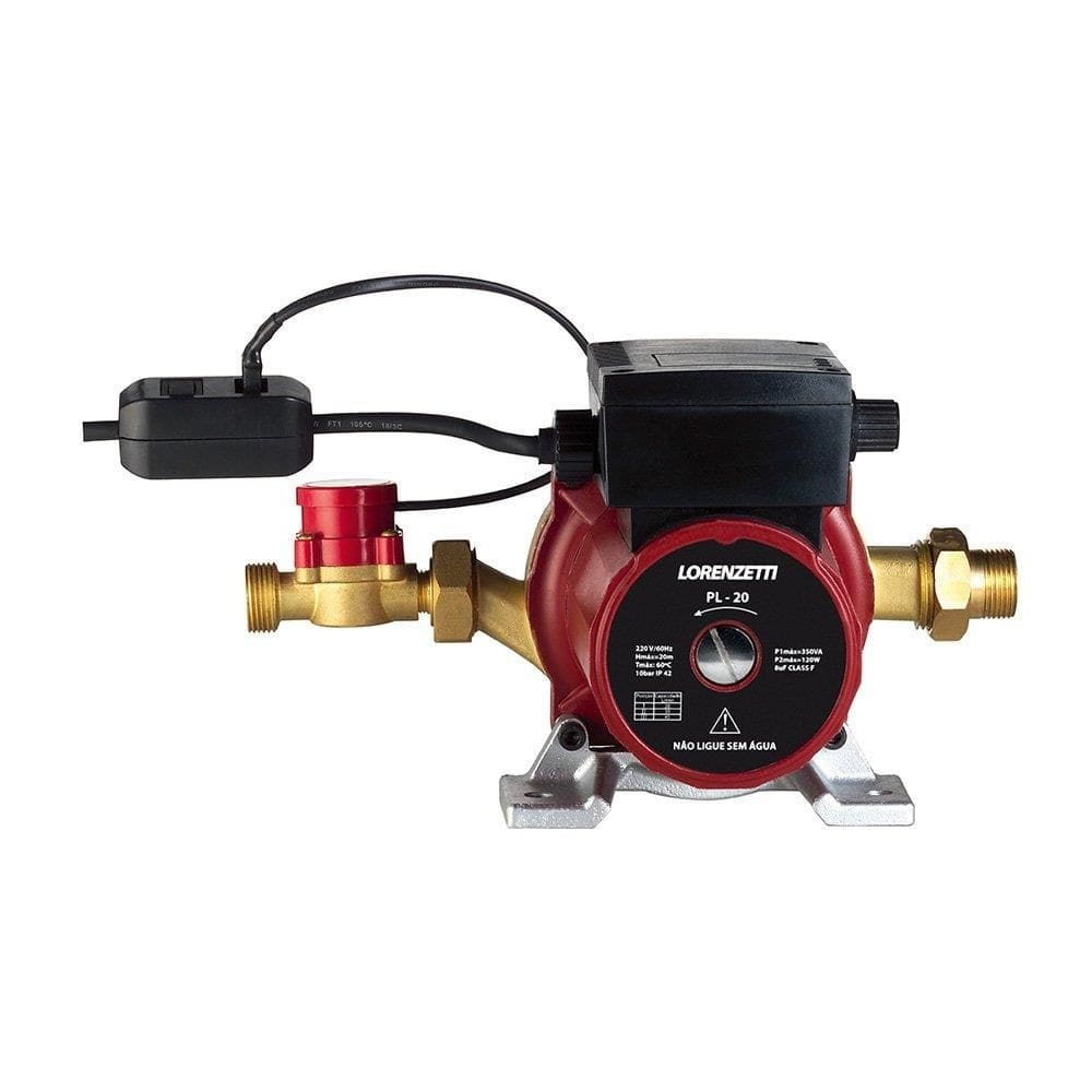 Bomba Pressurizadora Lorenzetti 350W 20Mca Pl20 220V
