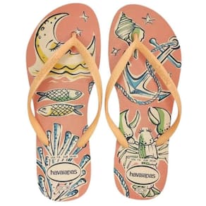 Chinelo Havaianas Slim Fresh Feminino - Laranja