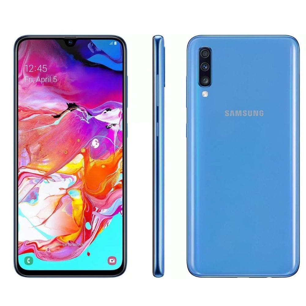 Usado: Samsung A70 128 GB Azul - Excelente