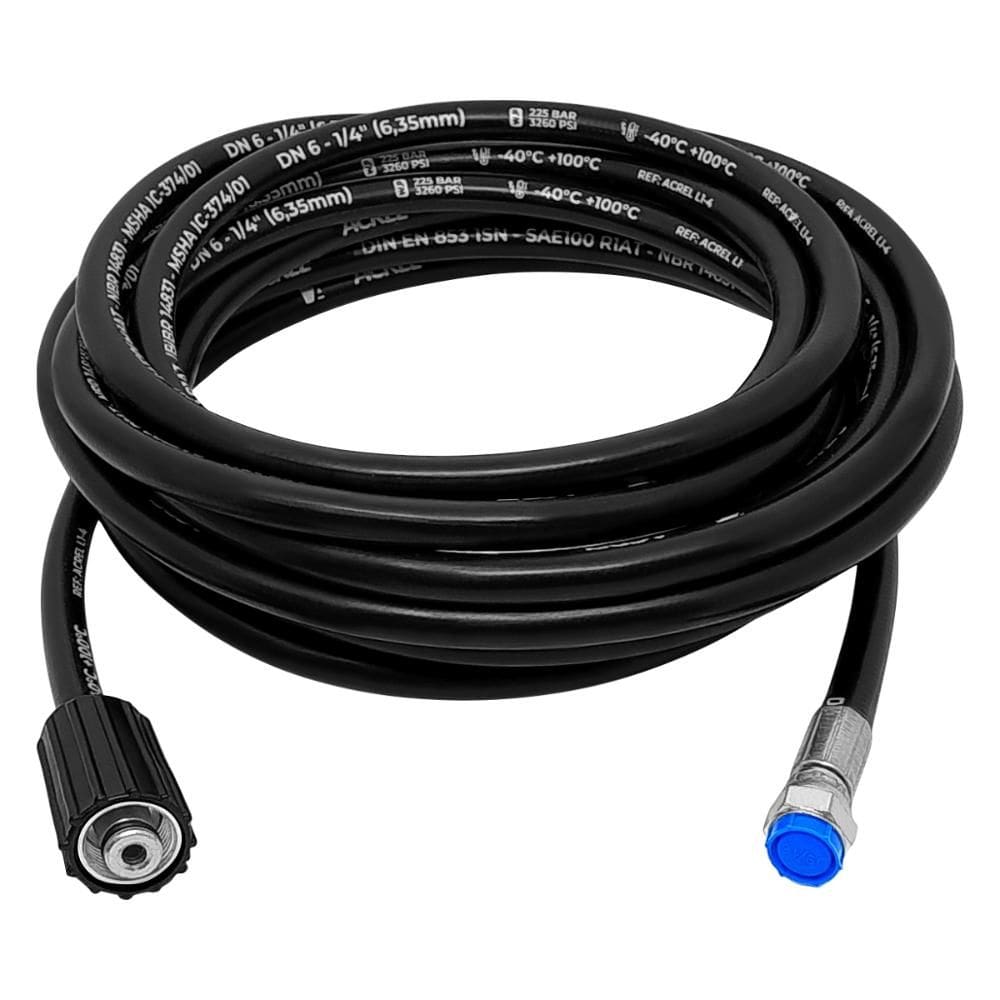 Mangueira Pressão Trama Aço Lavadora Jacto J7000 10 metros