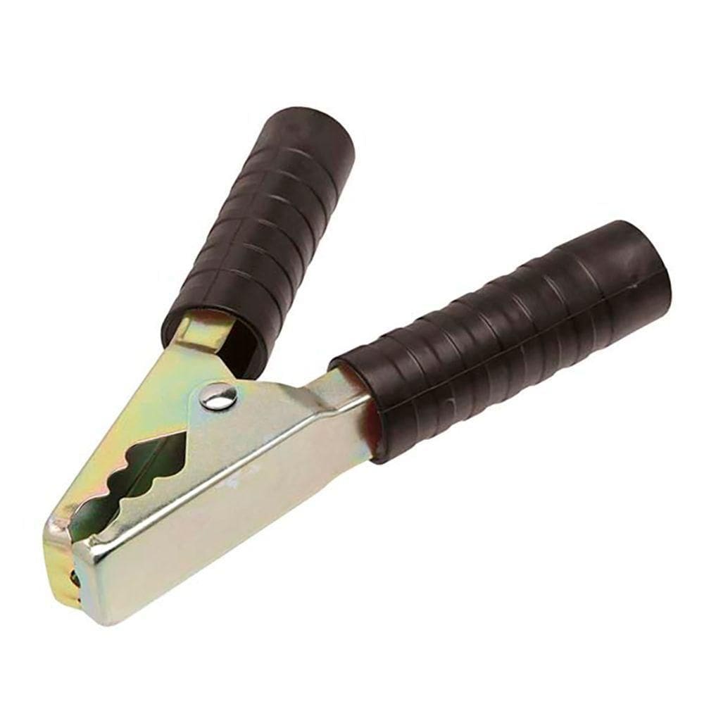 Garra Jacaré Bateria Grande 300a - 13,5 Cm - Preta