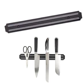 Barra Magnética Imã Suporte Para Facas Ferramentas 33 Cm