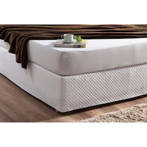 Saia Box Para Proteger A Cama Box Casal Padrão