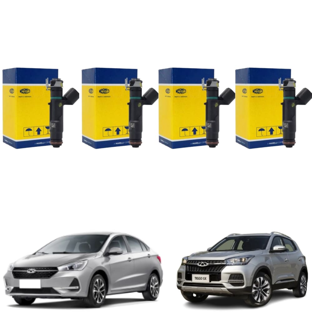 4 Bicos Injetores Arizzo 5 Tiggo 2020 a 2024 IPEL105 Magneti