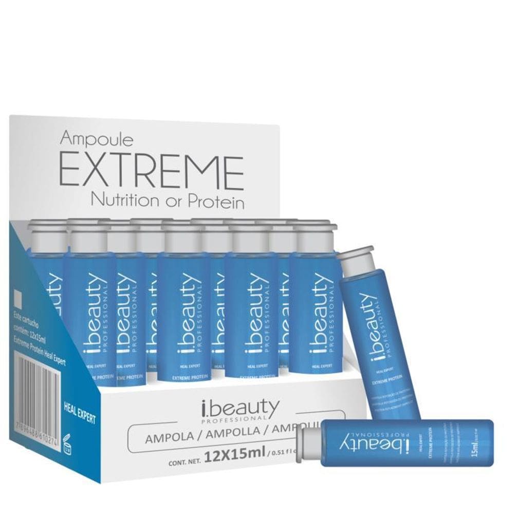 Ibeauty Heal Expert Ampola Pre Pos Quimica 15Ml X12