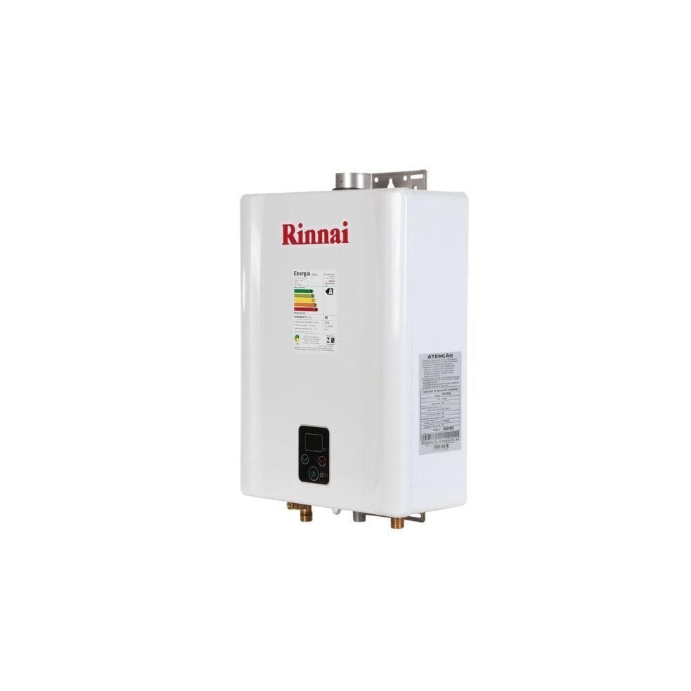 Aquecedor A Gás 21 Litros Rinnai Reu-E211 Fehb E21
