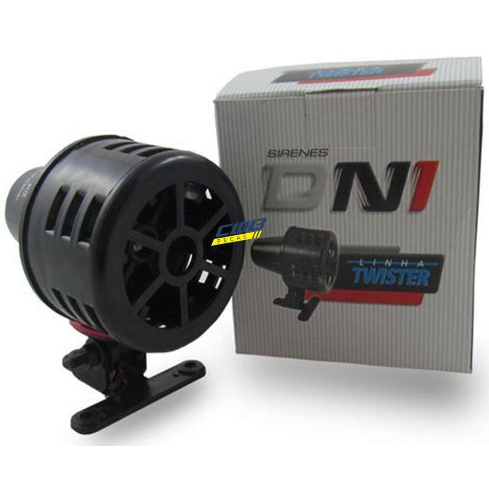 Sirene Rotativa Mecânica 12v 117db Som Viatura Dni3712