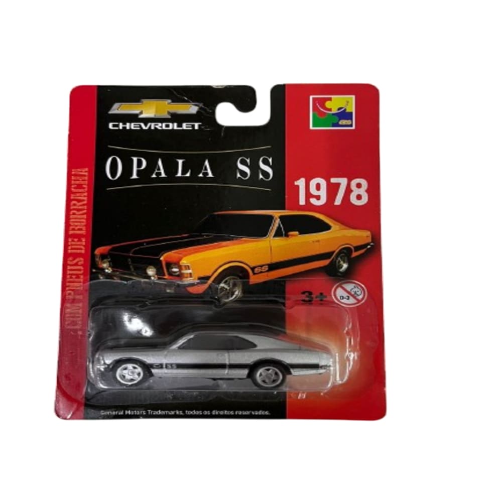 2024 1/64 1978 Chevrolet Opala SS Prata