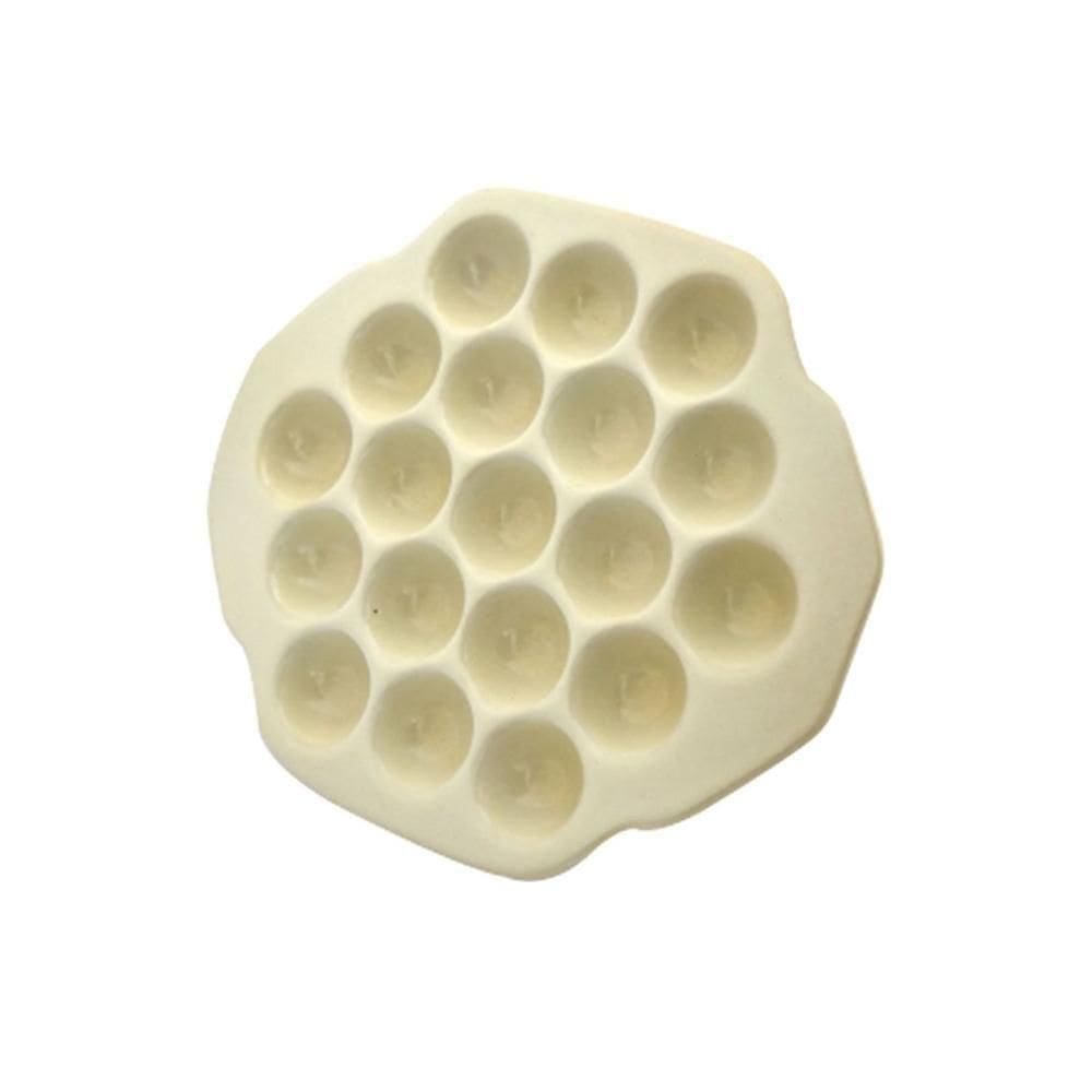 Provolera De Cerâmica Creme 19 Cavidades