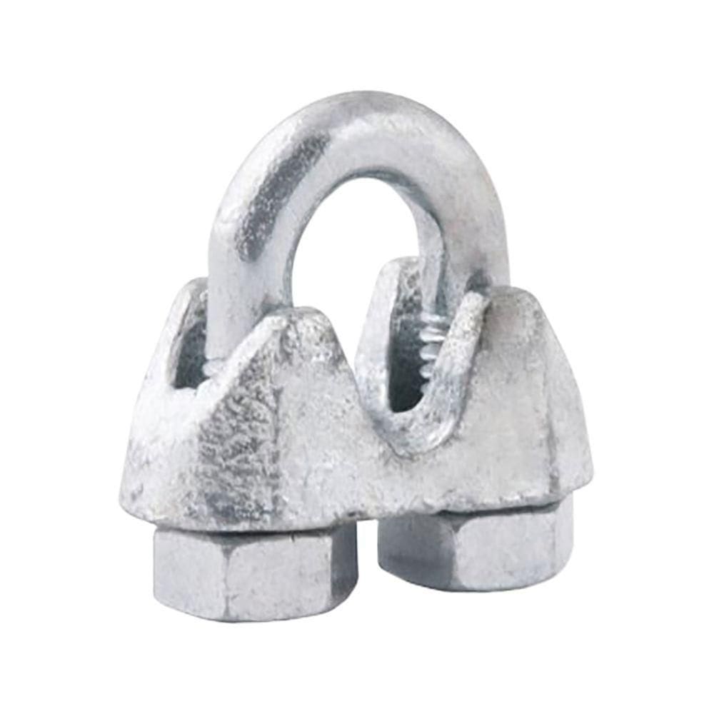 Clips Para Cabo De Aco Galvanizado Vonder 1-8 3,2 Mm Pacote 50 Unidades