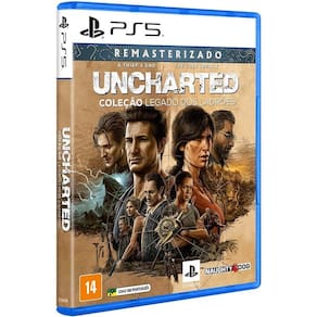 Uncharted Coleção Legado dos Ladrões Ps5 Lacrado