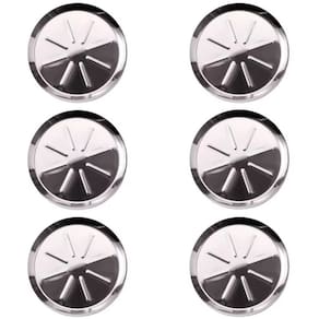 Conjunto Porta-copos em aço Inox 6 Peças Mesa Luxo - forma