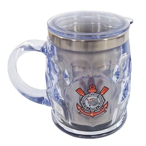 Caneca Term. Chopp Corinthians Com Tampa 500 Ml - Mileno