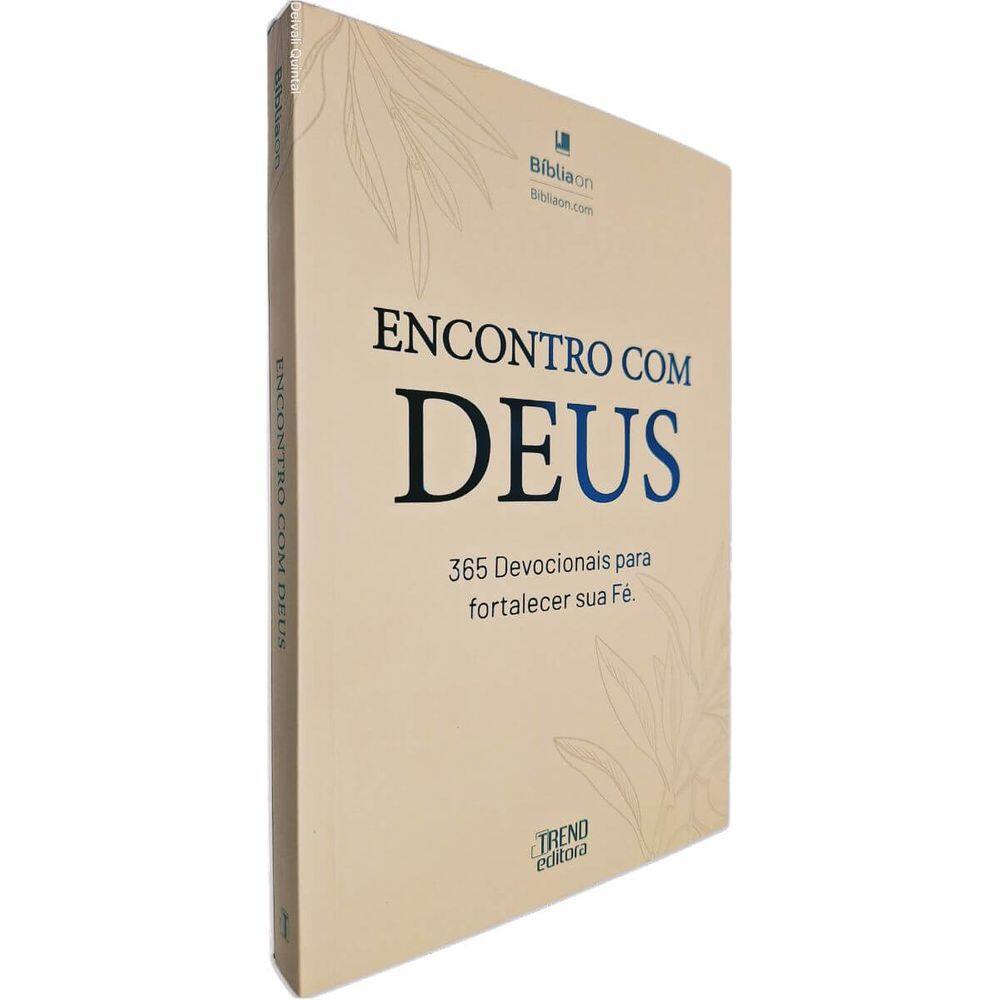 Devocional Encontro Com Deus: 365 Devocionais Para Fortalecer Sua Fé Bíbliaon
