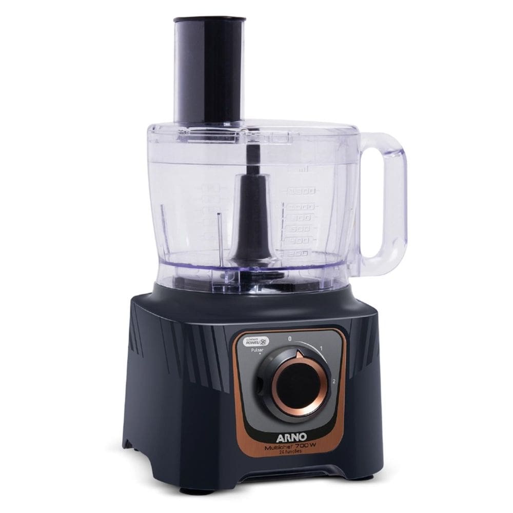 Multiprocessador de Alimentos Multichefe MP72 Arno 24 Funções Preto