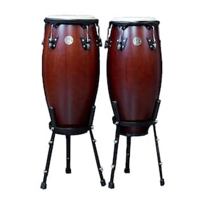 PAR DE CONGA WILLIAMS SANTACLAVA 10" & 11" BROWN SATIN