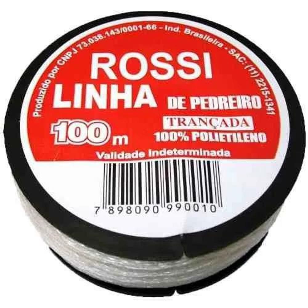 Linha Pedreiro Trancada Rossi 100M