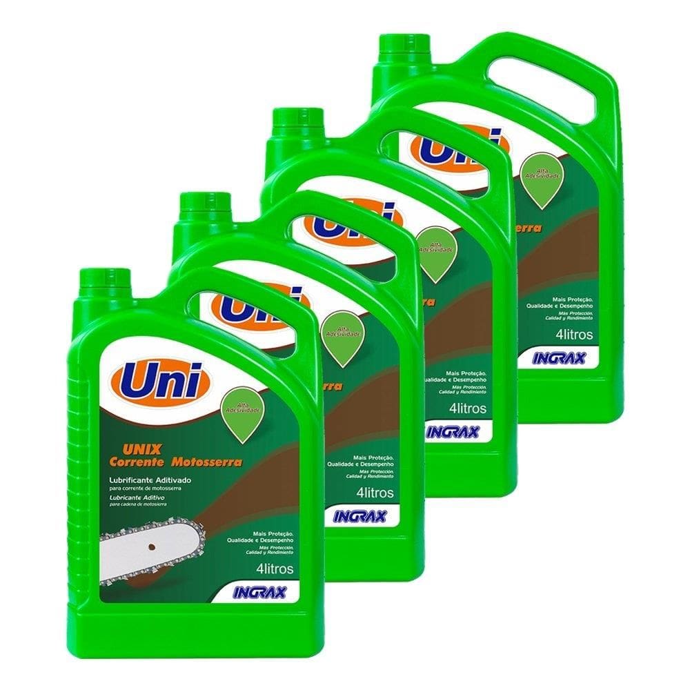 Oleo Lubrificante Corrente De Motosserra Unix 4X4l