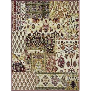 Tapete Herat Pinho 250X300 Cm Patchwork Clássico Sao Carlos