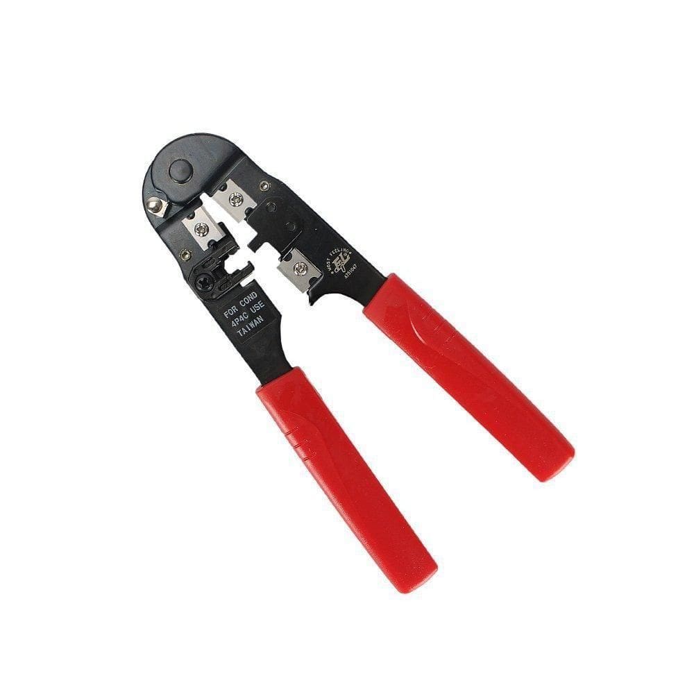 Alicate Para Crimpar Plug Modular 7 1/2\&quot; 190mm 4p4c Top