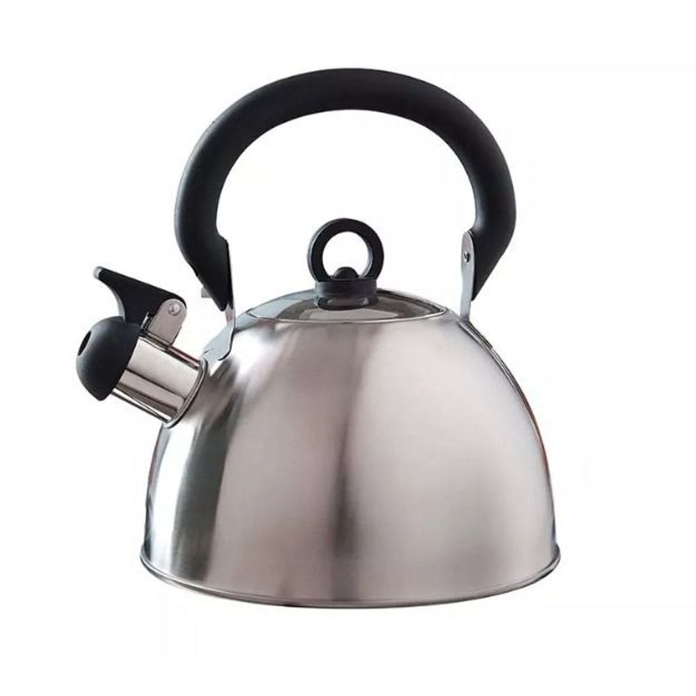 Chaleira Aço Inox Delizie 2 Litros C/ Apito Alça Cozinha Mor