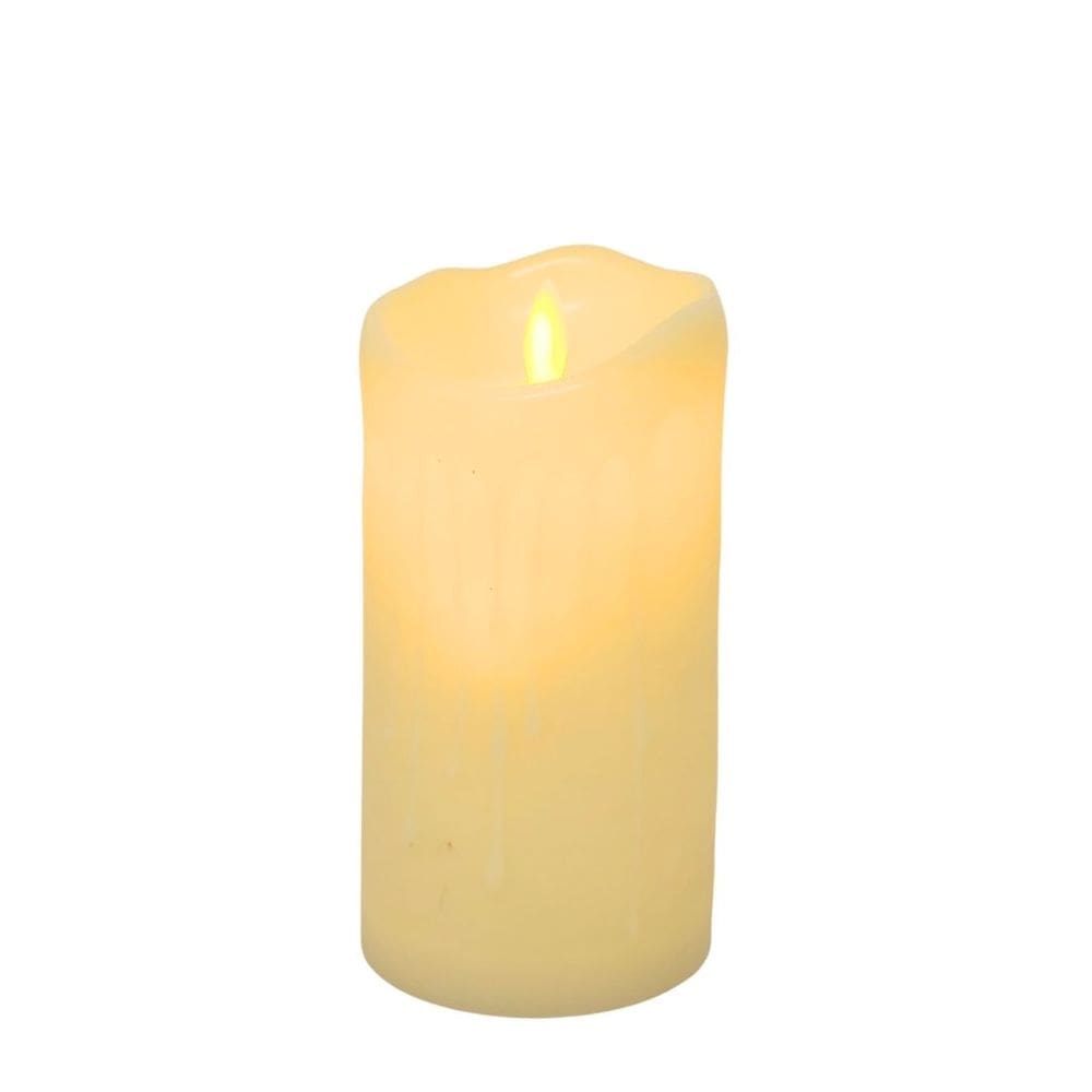 Vela Eletrônica LED Efeito Moving Realista 14cm x 7,5cm - Bela Flor