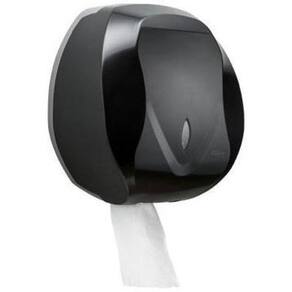 Dispenser Porta Papel Higiênico Rolão Velox Preto - Premisse