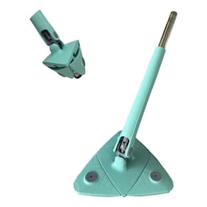 Rodo Mop Triangular Giratório Com 2 Refis Limpeza Completa