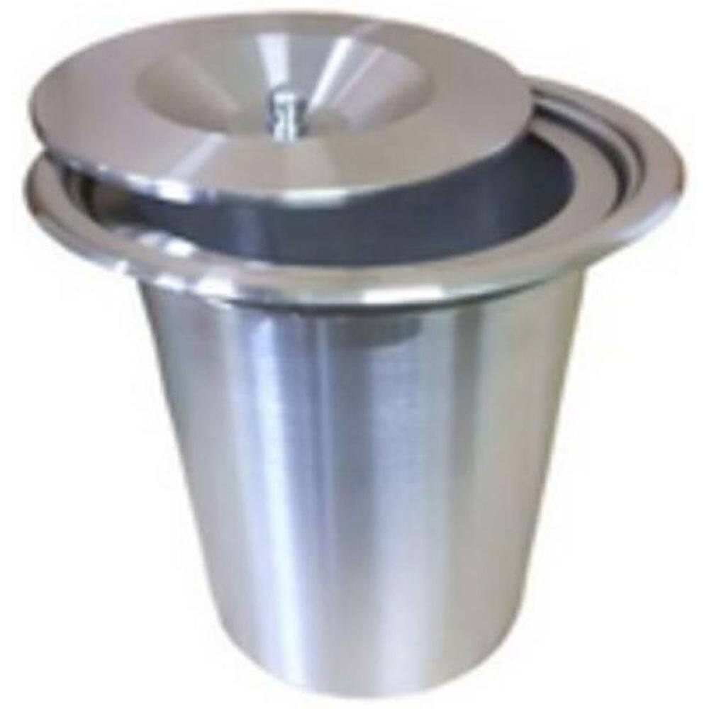 Lixeira De Embutir 3 Litros Inox