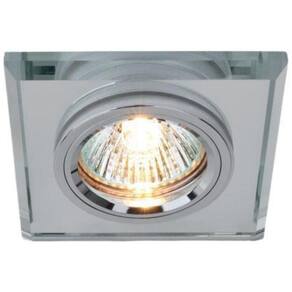 Spot De Embutir Cristal Espelhado Para Quarto Mr16 50W Zan02
