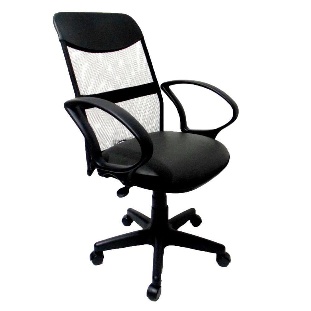 Cadeira Diretor/Executiva Giratória Regulável Preta